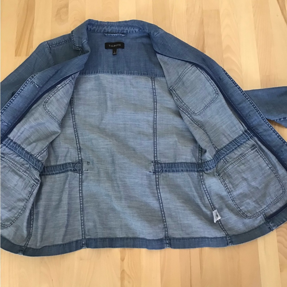 🆕 Linen/Lyocell Jacket 🩵 - Picture 5 of 8